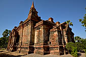 Bagan Myanmar. Kubyauk-Gyi 'Great Colourful Cave' is the temple where some of the beautiful mural paintings were despoiled by a German treasure hunter in 1899. 